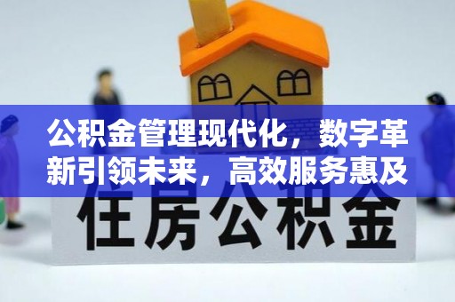 武宣公积金管理现代化，数字革新引领未来，高效服务惠及民生