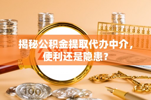 武宣揭秘公积金提取代办中介，便利还是隐患？