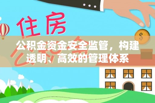 武宣公积金资金安全监管，构建透明、高效的管理体系