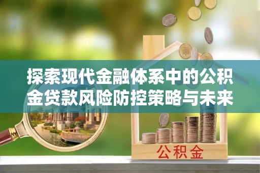 武宣探索现代金融体系中的公积金贷款风险防控策略与未来发展趋势