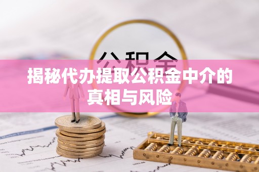 武宣揭秘代办提取公积金中介的真相与风险