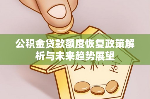 武宣公积金贷款额度恢复政策解析与未来趋势展望