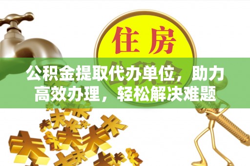 武宣公积金提取代办单位，助力高效办理，轻松解决难题