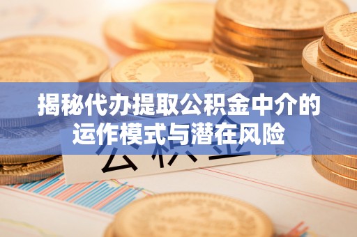 武宣揭秘代办提取公积金中介的运作模式与潜在风险