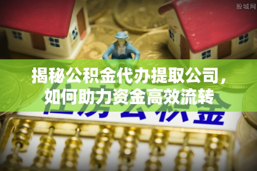 武宣揭秘公积金代办提取公司，如何助力资金高效流转