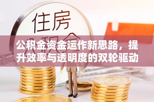 武宣公积金资金运作新思路，提升效率与透明度的双轮驱动