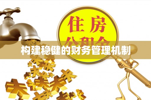 武宣构建稳健的财务管理机制