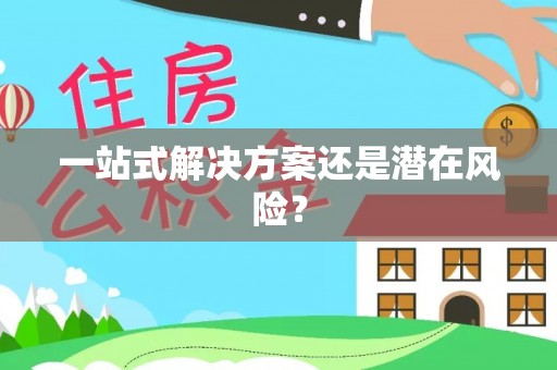 武宣一站式解决方案还是潜在风险？